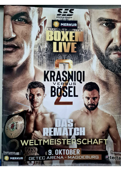 Box-WM Rematch Robin Krasniqui vs Dominic Bösel