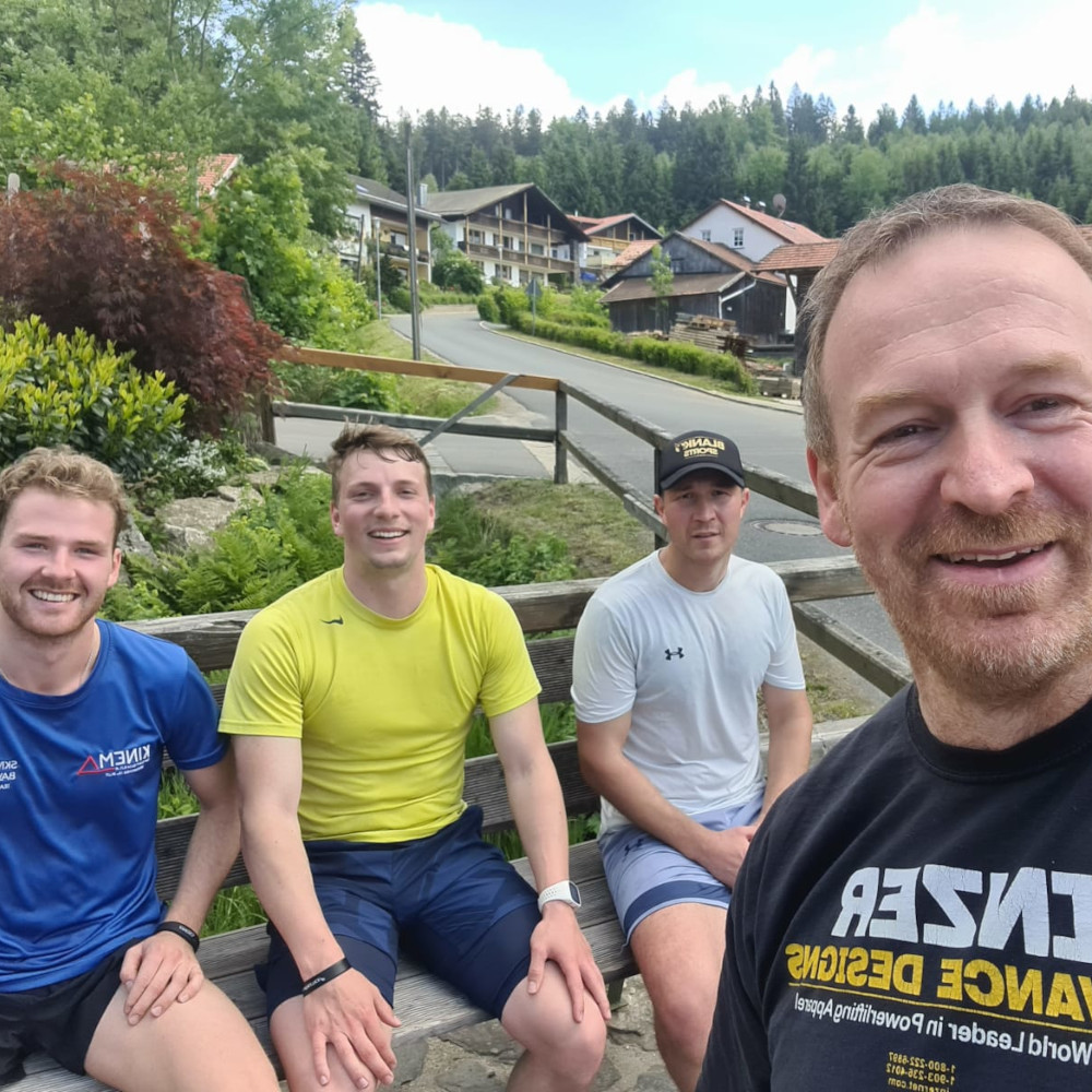 Neuer KINEMA Laufrekord von Albert Kuchler beim HellHill Lauftest.