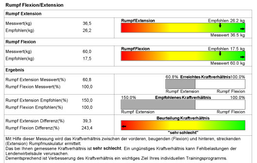 Maximalkraftmessung | Leistungsdiagnostik KINEMA