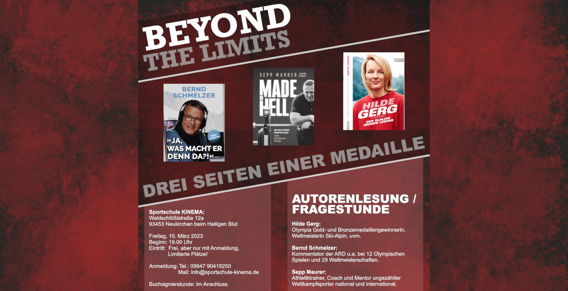 Vorankündigung: "Beyond the limits" am 10.03.2023