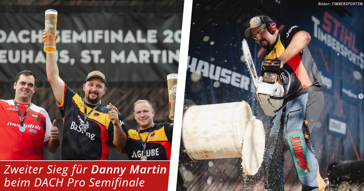 Danny Martin triumphiert erneut – Zweiter Sieg in der DACH Pro-Serie