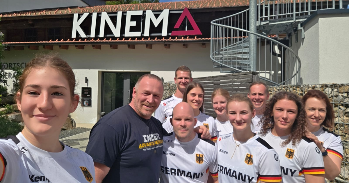 Das Frauenteam des Deutschen Ringer-Bund e.V. zu Gast in der Sportschule KINEMA