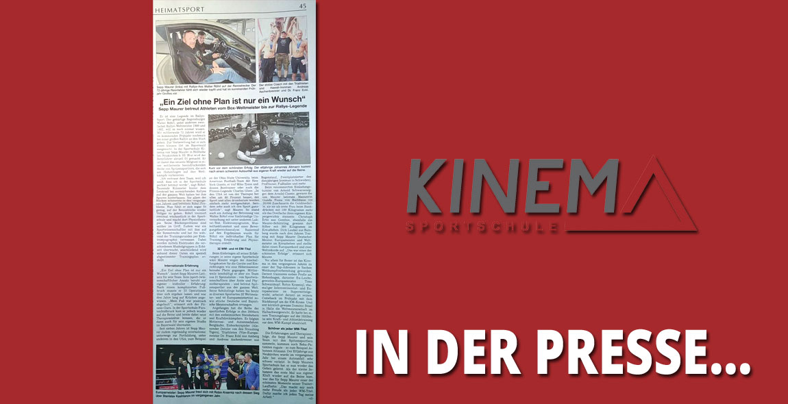 In der Presse - Kötztinger Zeitung