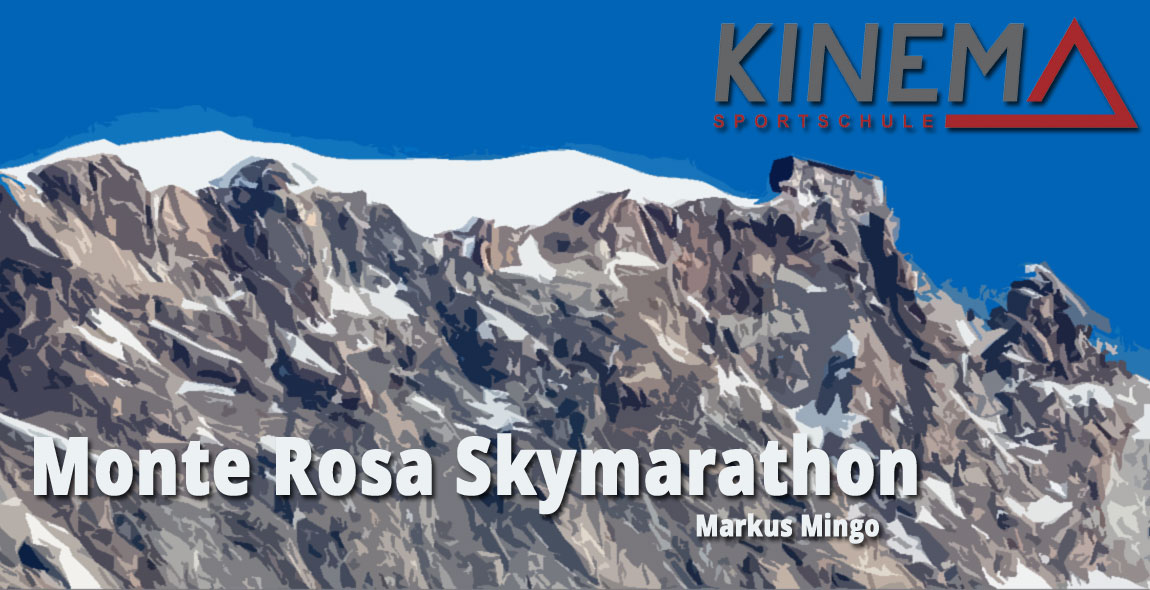 Markus Mingo beim Monte Rosa Skymarathon