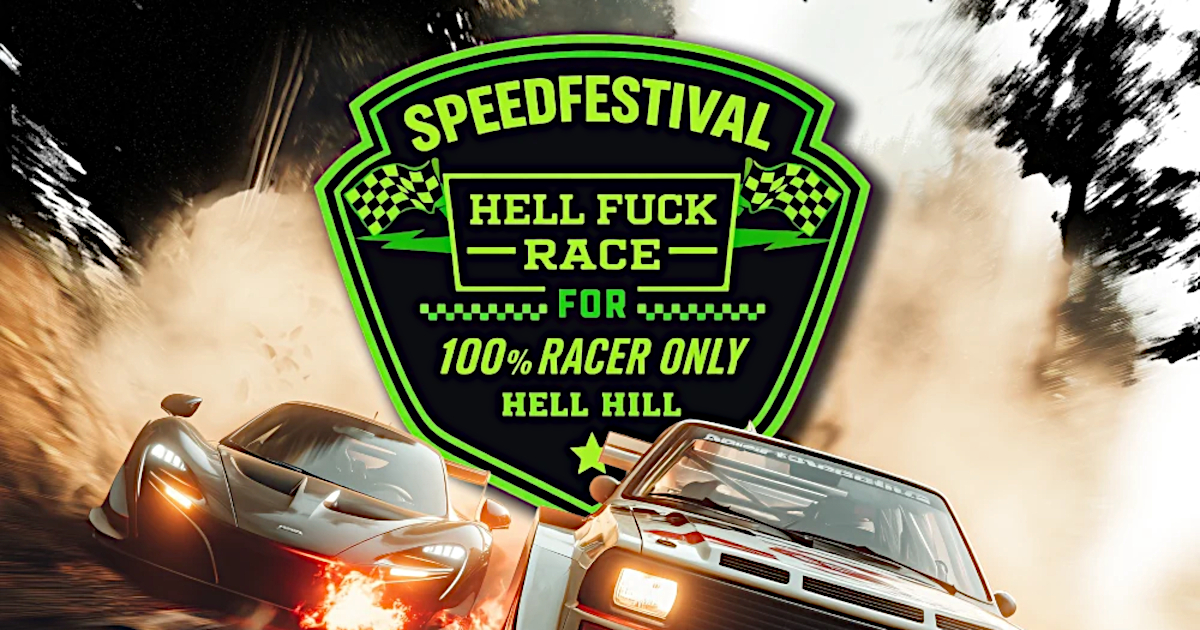 Das Speedfestival Season V ruft nach HELLHILL: 25.–26.07.2026 · HÖLLHÖHE — Neukirchen beim Heiligen Blut.