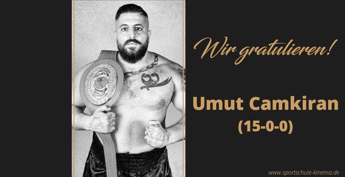 Umut Camkiran (15-0-0) finished in Runde 3