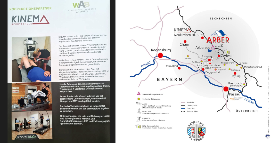 Partner der Wintersportakademie Bayerwald (WAB)