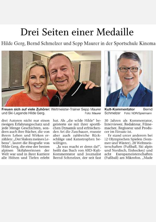 Autorenlesung mit Hilde Gerg, Bernd Schmelzer und Sepp Maurer