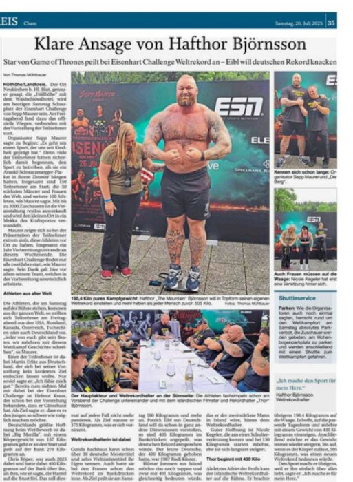 „„Klare Ansage von Hafthor Julius Björnsson