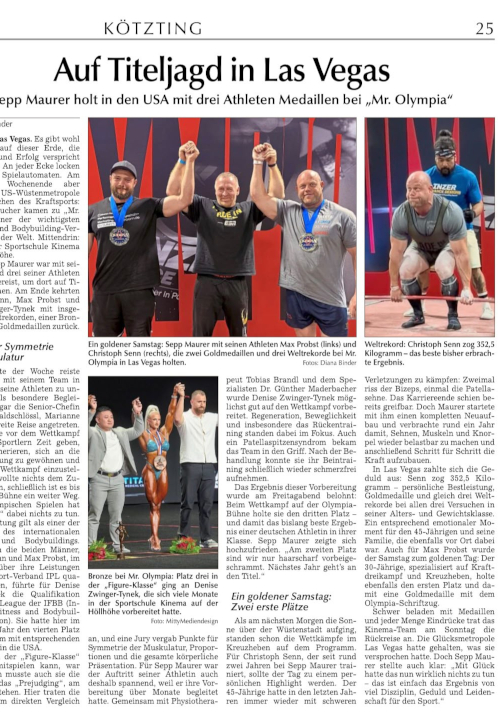 Auf Titeljagd in Las Vegas