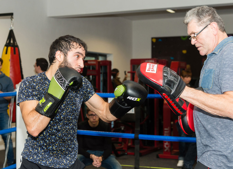 Boxsport in der Sportschule KINEMA