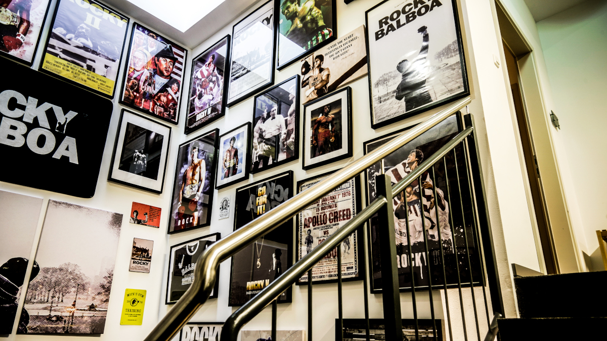 Rocky Exhibition in der Sportschule KINEMA