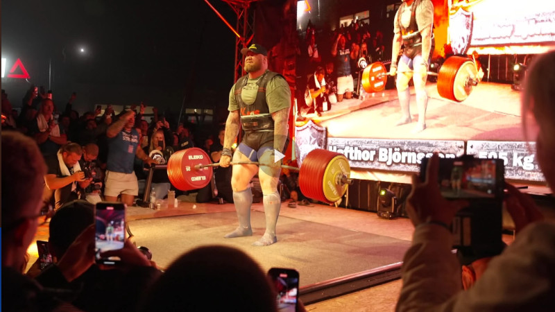 Isländer Björnsson hebt 505 Kilogramm bei Eisenhart-Challenge
